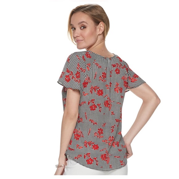 ⚡️🆕⚡️ ELLE Flutter-Sleeve Blouse - Picture 2 of 4